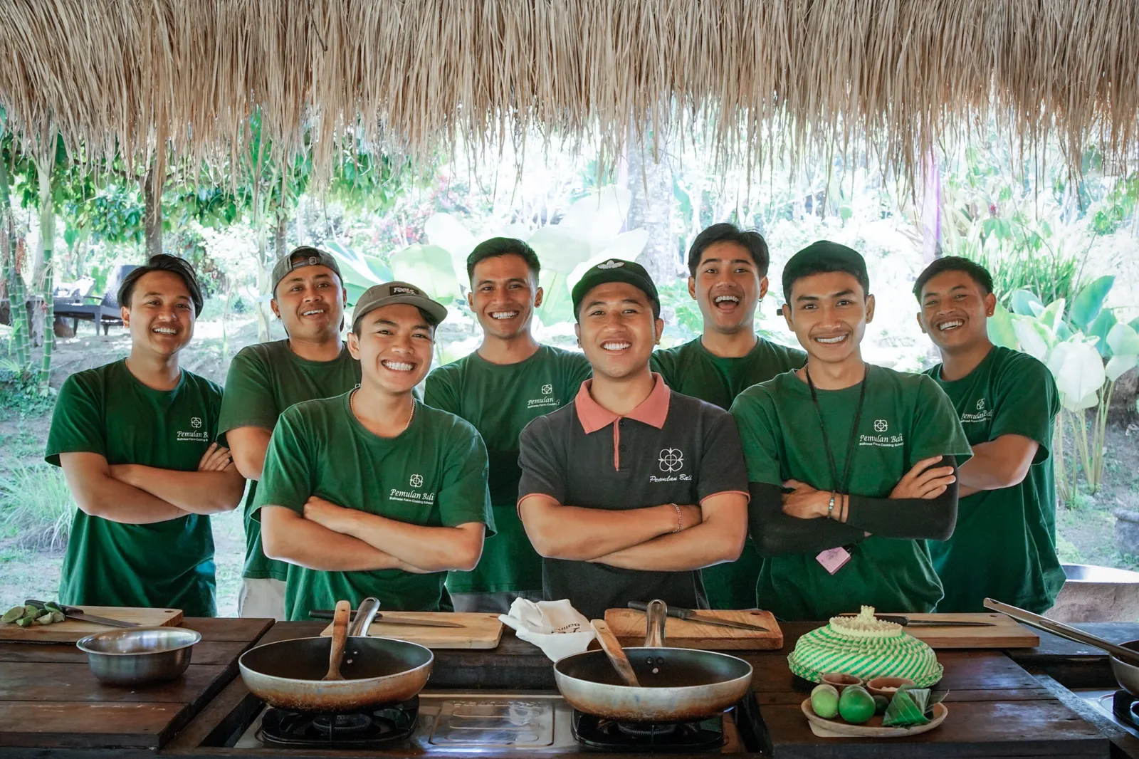 The Pemulan Bali Farm Cooking School community